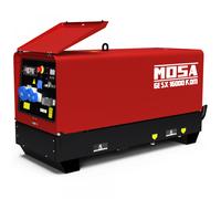 MOSA GE SX 16000 KDM - Generador de corriente a diésel silencioso 14.4 kW - Continua 13.2 kW Monofásico - Motor Kohler KDW1003