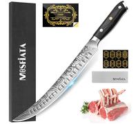 MOSFiATA Cuchillo Jamonero Profesional Cuchillo de Brisket Japones de 27 cm