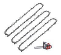 MospdyGear 3 cadenas de sierra de 3/8" 1,3 mm 40 TG 10 pulgadas, cadena de brazo de retroceso, para riel de 25 cm, repuesto para Bosch Makita, Husqvarna Einhell Dolmar