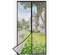 Mosquitera para puerta de balcón, magnética, 120x250 cm, color . Protección contra insectos, sin necesidad de taladrar
