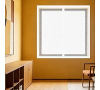 Mosquitera para Ventana 125 x 165 cm sin Taladrar Ni Atornillar Mosquiteras Magnética Anti Insectos Cierre Fácil de Limpiar para Balcón Corredera Terraza, Blanco