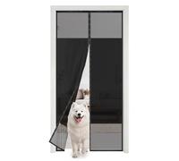 Mosquitera Puerta Magnetica Privacidad Protección Durante el Día, 90x210cm Cierre Automático Mosquiteras Puertas Paso del Aire Fresco Cortina Antimoscas para Puerta Sala de Estar Dormitorio Terraza