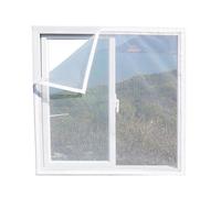 Mosquitera puerta Mosquiteras for ventanas y puertas con hook and loop fastener, sin taladros, varios tamaños