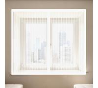 Mosquitera Ventana 75 x 130 cm Mantiene Insectos, Moscas y Mosquitos Fuera Mosquitera Ventanas Adhesiva Lavables para Ventanasde Balcón, Ventanasde Patio, Sala, Blanco