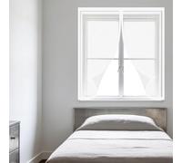 Mosquitera Ventana 95 x 100 cm Protección Contra Mosquitos y Moscas Mosquiteras Magnética Anti Insectos Cierre Fácil de Limpiar para Balcón Corredera Terraza, Blanco