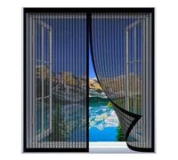 Mosquiteras de Ventanas para Gatos 110 x 120 cm Fácil Instalación sin Taladrar, Fácil de Limpiar Pantalla Contra Insectos para Todas Las Ventanas, Negro