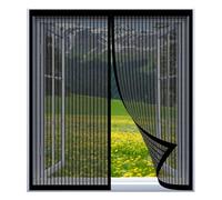 Mosquiteras para Ventanas 80 x 110 cm Fácil Instalación sin Taladrar, Fácil de Limpiar Mosquitera Autoadhesiva Protección Contra Mosquitos para Todas Las Ventanas, Negro