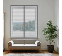 Mosquiteras para Ventanas 90 x 110 cm Protección Contra Mosquitos y Moscas Mosquitera Ventana Fácil Instalación Adhesiva para Exterior Jardín Balcón Salón Casa Tienda, Gris