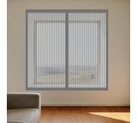 Mosquiteras para Ventanas Magneticas 100 x 160 cm Imanes Se Cierran Automáticamente Mosquitera Magnética Ventanas Fácil Instalación Adhesiva para Todas Las, Gris