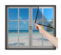 Mosquito Net For Door Pergola 120x190cm Negro Mosquiteras de Ventanas Mosquitos Mosquitera Enrollable