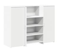 Mostrador De Recepción Blanco 135x50x103,5 Cm Madera Ingeniería Vidaxl