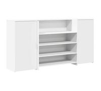 Mostrador De Recepción Blanco 200x50x103,5 Cm Madera De Ingeniería Vidaxl