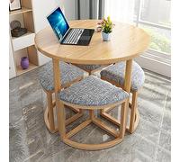 Mostrador de recepción y mesa de negociación para reuniones de oficina, diseño redondo para áreas de recepción y oficinas de ventas