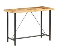 Mostrador tipo barra Living Store, 150x70x107 cm, madera de mango rústica