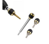 MoSundi Adaptador de broca de acoplamiento rápido de vástago hexagonal de 50/60/150 mm para taladro eléctrico, juego de 3 piezas con mango hexagonal de 1/4 pulgadas, construcción de acero al carbono