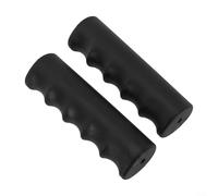 MoSundi Asas de goma de repuesto para carritos de mano, adecuadas para tubos redondos con un diámetro interior de 22 mm a 30 mm, con asas antideslizantes para carritos de jardín. (118 x 22 mm)