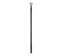 MoSundi Barra telescópica para ventana de techo y persianas, barra de extensión ajustable con ganchos para escotillas de techo de ventana alta, organización del hogar, color negro, 30-60 cm