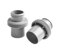 MoSundi Bomba de filtro de cartucho con adaptador de manguera de 38 mm, kit de adaptador de PVC resistente P61656-38 mm para bombas sobre el suelo, incluye clorador de sal P05992 y accesorios de bomba