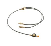 MoSundi Cable adaptador de cilindro de gas de cobre, cabezales de estufa al aire libre y para tanques de GLP, conector compacto para camping y cocina