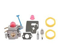 MoSundi Carburador de repuesto 545081848 Trimmer 128LD 128CD 125L, compatible con ZAMA C1Q-W40A, juego de mantenimiento de 8 piezas sintonizado de fábrica