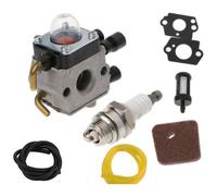 MoSundi Carburador para motosierras Stihl FS75, FS80, KM85, HS75, HS80, HS85, FS85T, FS85RX, compatible con la serie ZAMA C1Q, incluye filtros de combustible, tapa de imprimación, líneas de