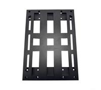 MoSundi Carrito de herramientas rodante para sistema de almacenamiento modular MODbox, ruedas giratorias de 4.5 pulgadas con cerraduras, carrito de acero resistente para cajas de herramientas de ancho