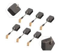 MoSundi Cepillos de carbono de 65 x 12 x 14 mm N421362 DWE4217 DWE4238 amoladora angular, 6 piezas de repuesto de motor, herramientas eléctricas