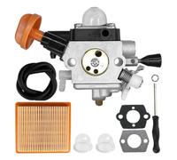 MoSundi Kit de carburador con filtro de aire y línea de combustible compatible con desbrozadora Stihl FS89 FS91 FS111 FC91 FC96 HT102 HT103, acero y plástico, 1 juego