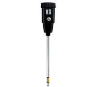 MoSundi Medidor de humedad de pH del suelo, probador de suelo de electrodo de 295 mm de largo, jardín, césped, granja y plantas de interior, higrómetro analógico con sonda de metal, lecturas precisas