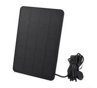 MoSundi Panel de carga solar de 10 W, para Arlo Pro 4 Ultra 2 Pro 3 Ultra Pro 5S, fuente de alimentación de cámara de silicona monocristalina de alta eficiencia, IP65 impermeable con montaje de 360° y