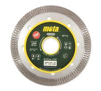 Mota Herramientas SP115 Disco Diamantado Turbo Fino Ø115 mm para Porcelanato, Mosaicos, Cerámica y Baldosas