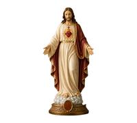 Mother Mary Figurine - Durrable Resin Statue, Smmooth Surrface Blessed Virgin Carving, Ensurre Holy Catholic Religious Symbol, Primme Eight Inch Sacred Spirit Artwork - For Home Office Table Desk