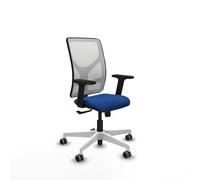 Motilla sincro malla blanca similpiel azul brazos 2d base blanca rued