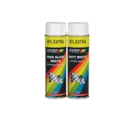 MOTIP-DUPLI MOTIP Paint Glossy White - Spray 500 ml, blanco