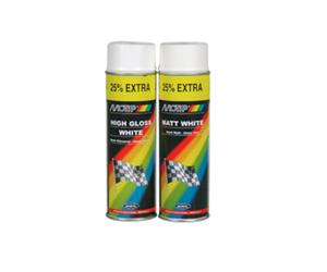 MOTIP-DUPLI MOTIP Paint Glossy White - Spray 500 ml, blanco