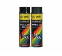 MOTIP-DUPLI MOTIP Pintura Negra Brillante - Spray 500 ml, negro