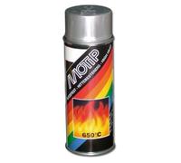MOTIP-DUPLI Pintura de alta temperatura MOTIP Silver - Spray 400 ml, negro