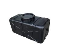 MotiveTech pósito Agua Solar Portátil Tanque Capacidad para Campistas, Hogares Rurales, Tanque De Agua Cuadrado Delgado Negro De 200 Jin 3 Metros De Tubería + Accesorios