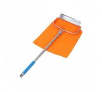 MotiveTech Recogedor de Aleación de Aluminio con Pala Escobilla Bolsa de Hojas Borde Metálico Diseño a Prueba de Viento sin Óxido Ni Deformación Mango de 92cm, Color to 2