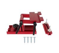 MotiveTech Soporte para Herramientas de Amoladora de Banco para Modelos de 6 Y 8 Pulgadas, Componente de Aleación de Aluminio, Rojo