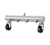 MotiveTech Varilla de Extensión para Hidrolavadora Barra Tubo Adaptador Compatible con la Mayoría de Hidrolavadoras con Conexión de 1/4 Pulgadas sin Fugas Hasta, Cepillo Hacia Arriba