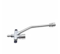 MotiveTech Varilla de Extensión para Hidrolavadora Barra Tubo Adaptador Compatible con la Mayoría de Hidrolavadoras con Conexión de 1/4 Pulgadas sin Fugas Hasta, Interruptor 2-En-1