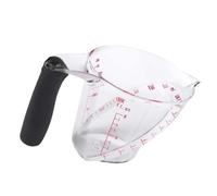 MotiveTech Vaso Medidor de Líquidos en ángulo de 250 Ml. Utensilio de de Usar. Agarre Cómodo. Tamaño Compacto. Multiusos para Hornear Y Cocinar.