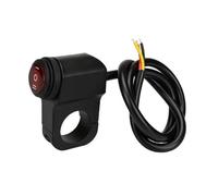 Moto puesta en marcha Interruptor 7/8" 22mm 1 Interruptor De Manillar Para Luz Antiniebla De Freno De Motocicleta 3 Posiciones Impermeable 12 V Para Accesorios De Motocicleta