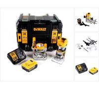 Motoazada sin cable DeWalt DCW 604 M1 18V 55mm + 1x batería 4.0 Ah + 1x cargador rápido en TSTAK