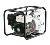 Motobomba de gasolina Greenbay GB-TWP 80 - Para agua sucia - con racores de 80 mm