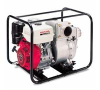 Motobomba de gasolina Honda WT 40 para agua sucia con racores de 100 mm