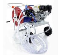 Motobomba fumigadora con carro - Bomba Comet MC25 - motor Honda GP160