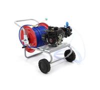 Motobomba fumigadora con carro - Bomba Comet MTP MC25 motor Loncin 148F-2