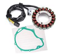 Motocicleta Bobina estator generador magnético Bobinas del Estator Generador De Motocicleta Y Rectificador Regulador Voltaje para LS400, LS650 Savage/LS650 para Boulevard S40
